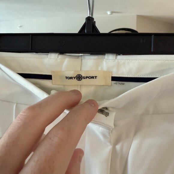 Tory Sport Tech Twill Golf Pants in Snow White – Size 14 (NWT) - Picture 3 of 5